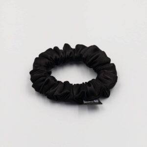 Scrunchie Gumička do vlasov Slim Čierna