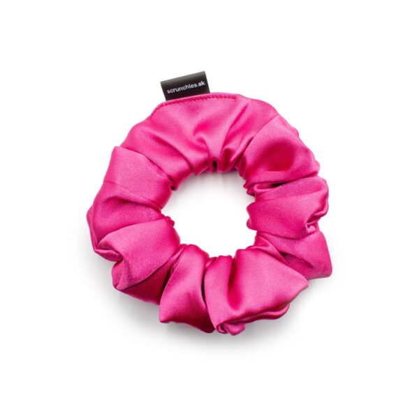 Gumička do vlasov Hot pink