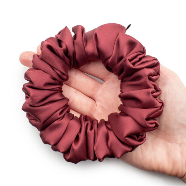 Saténová gumička do vlasov Rust